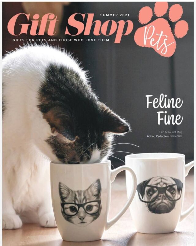 Willow makes the cover! Thank you for the great coverage @giftshop_magazine @giftshop_pets
#giftshop_magazine #abbottcollection #abbottgiftware #cats #catsofinstagram